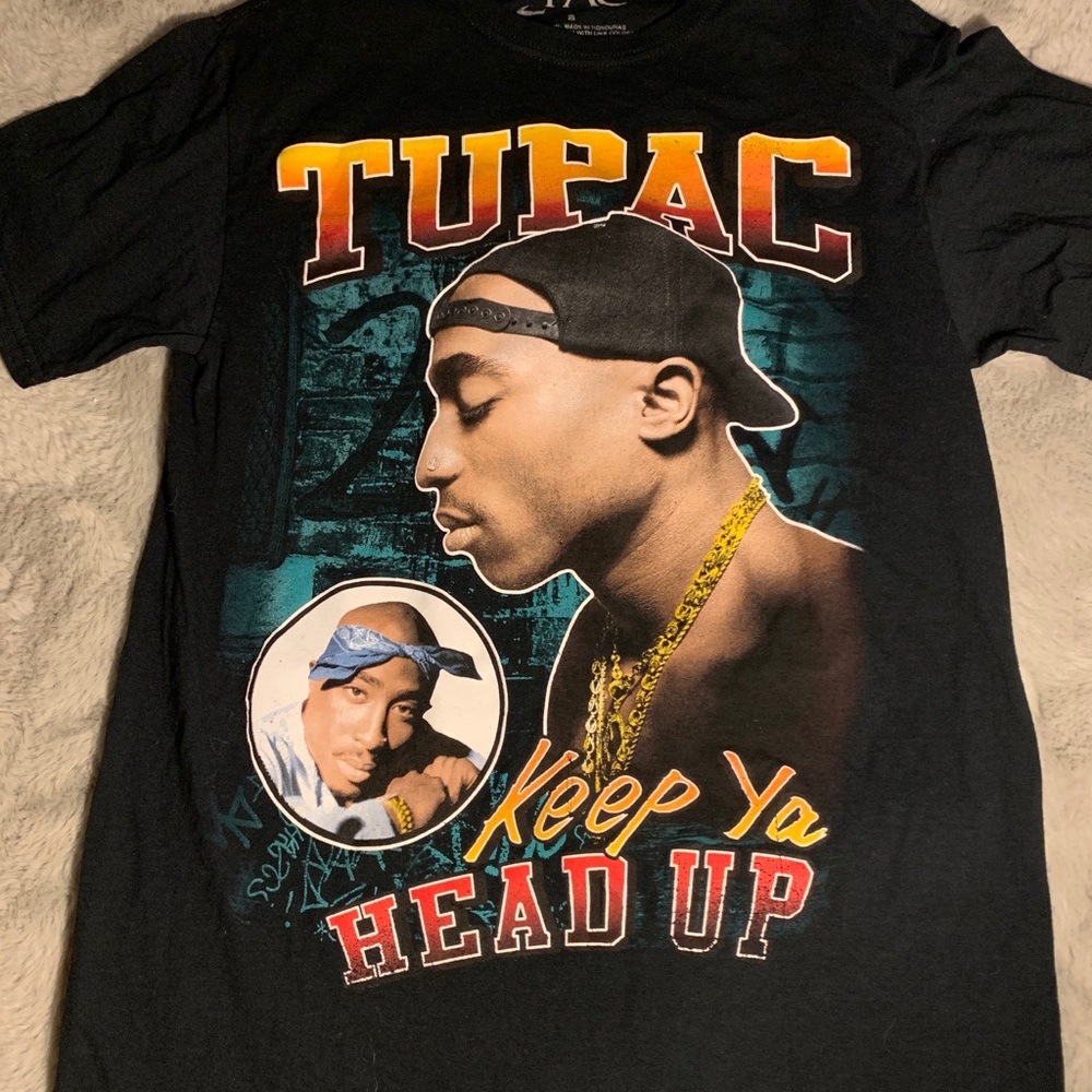 Tupac Keep Ya Head Up Graphic Tee